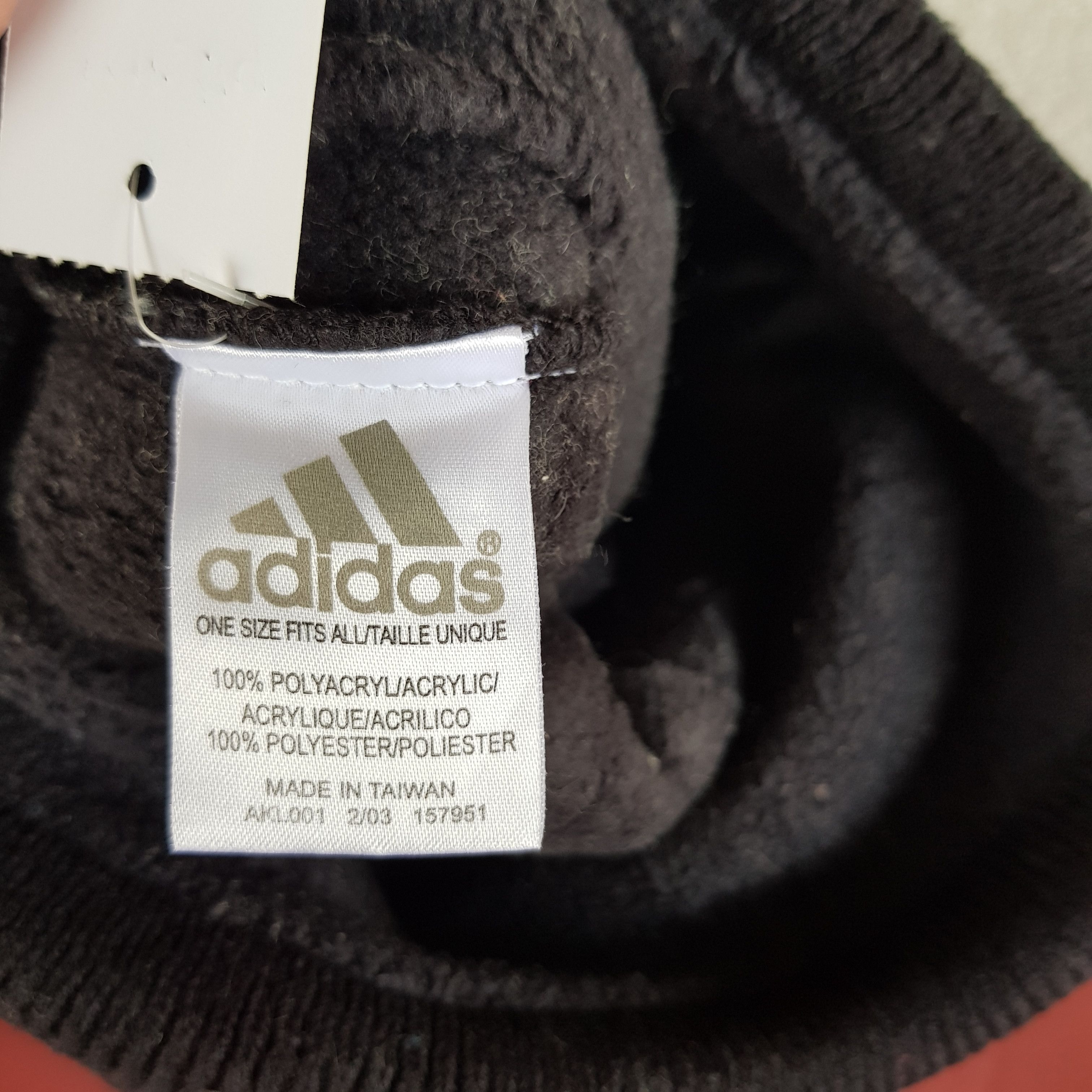 Adidas Vintage Adidas Beanie 90s Adidas Sportswear Snow Caps Hats Size ONE SIZE - 8 Thumbnail