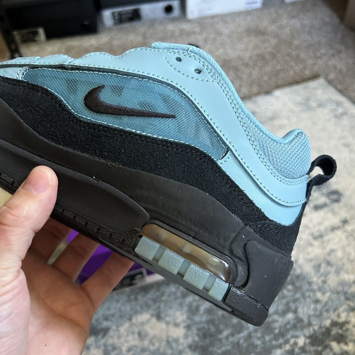 Nike SB HF7812-400 NiKE AiR MAX iSHOD WAiR DENiM TURQUOiSE OBSiDiAN Size US 9.5 / EU 42-43 - 7 Thumbnail