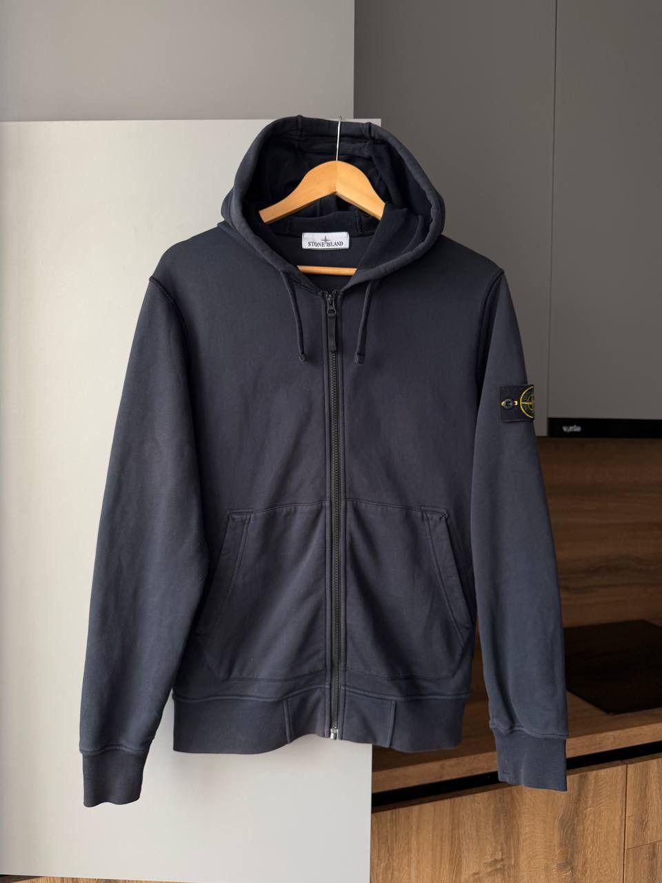 Stone Islans Blue Zip Up Hoodie (Rare)