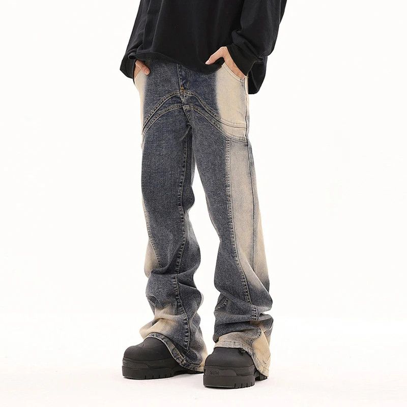 Casual Flared Baggy Jeans
