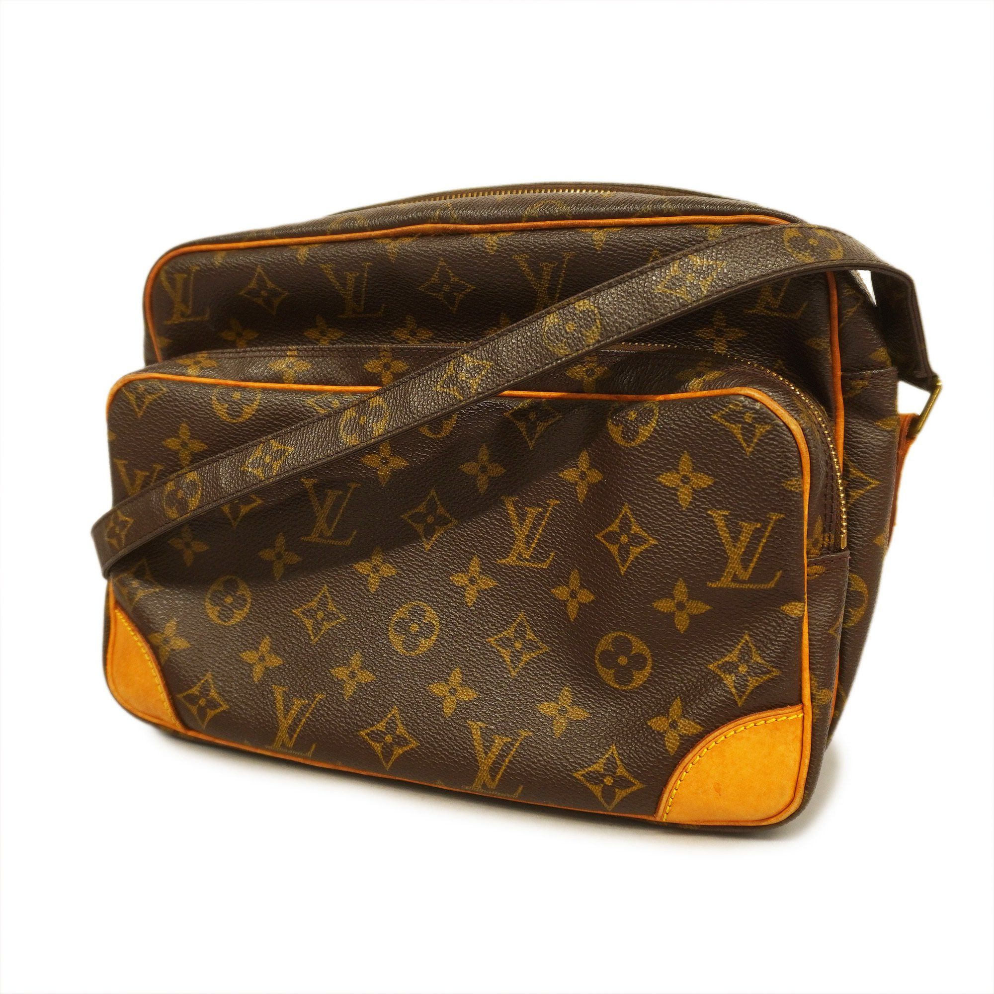 Louis Vuitton M45244 Nile Old Monogram Shoulder Bag Canvas Ladies