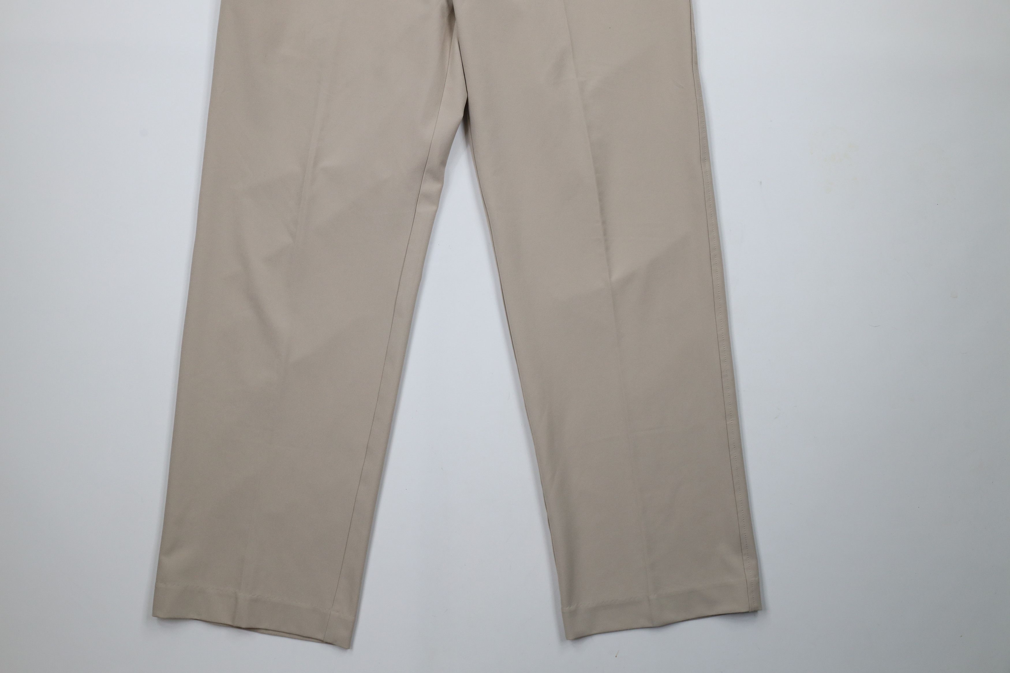 Footjoy × Vintage FootJoy Wide Leg Stretch Golf Golfing Chino Pants Beige Size US 35 - 4 Thumbnail