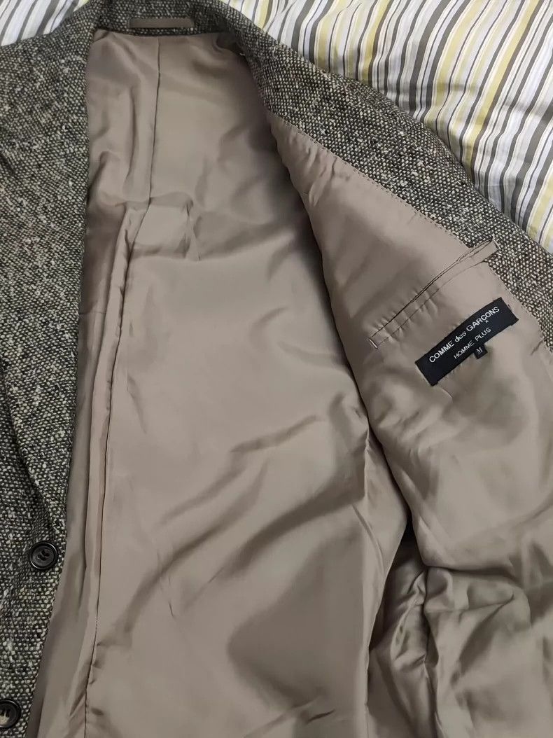 Comme des Garcons CDG Homme Plus tweed wool jacket jacket-2505 Size US M / EU 48-50 / 2 - 2 Thumbnail