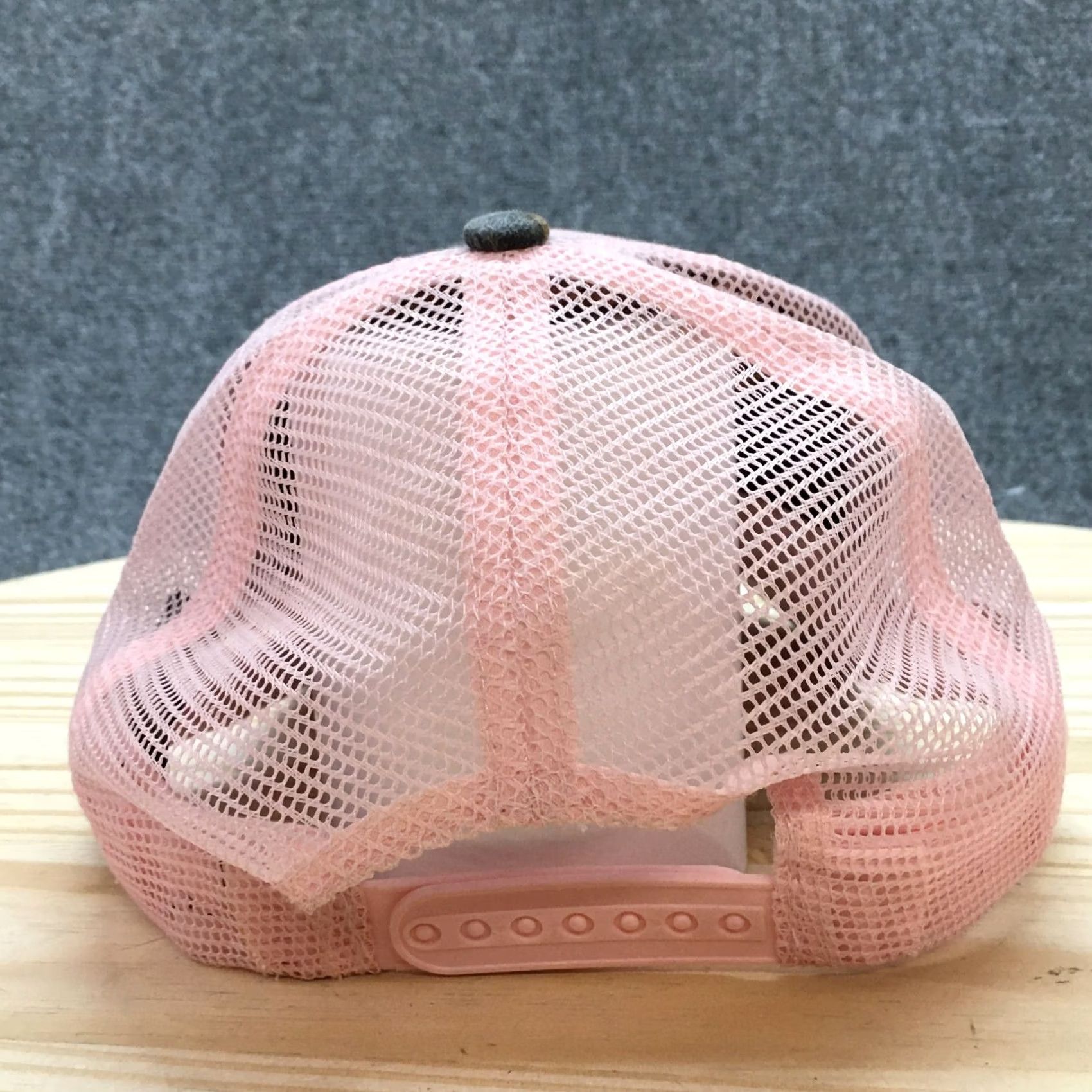 John Deere John Deere Trucker Hat Womens Pink OS Adjustable Curved Brim Embroidered Logo Size ONE SIZE - 6 Thumbnail