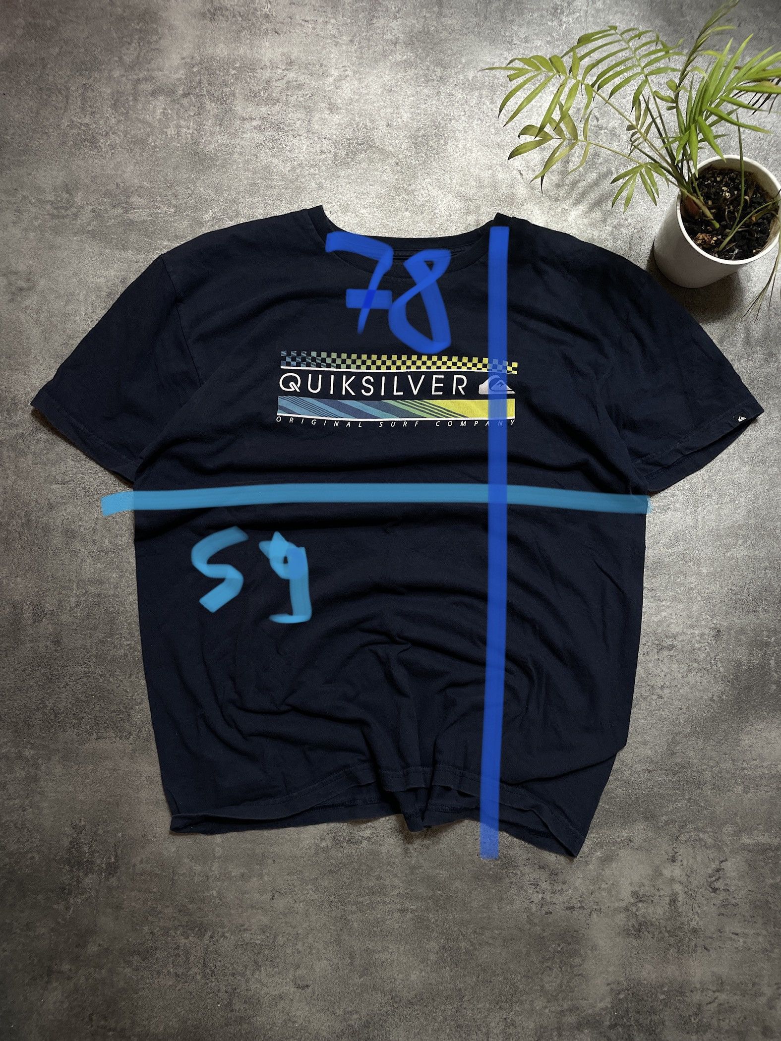 Quiksilver × Vintage ❗️RARE❗️Vintage Y2K Quiksilver T-Shirt Spellout Size US XL / EU 56 / 4 - 8 Thumbnail