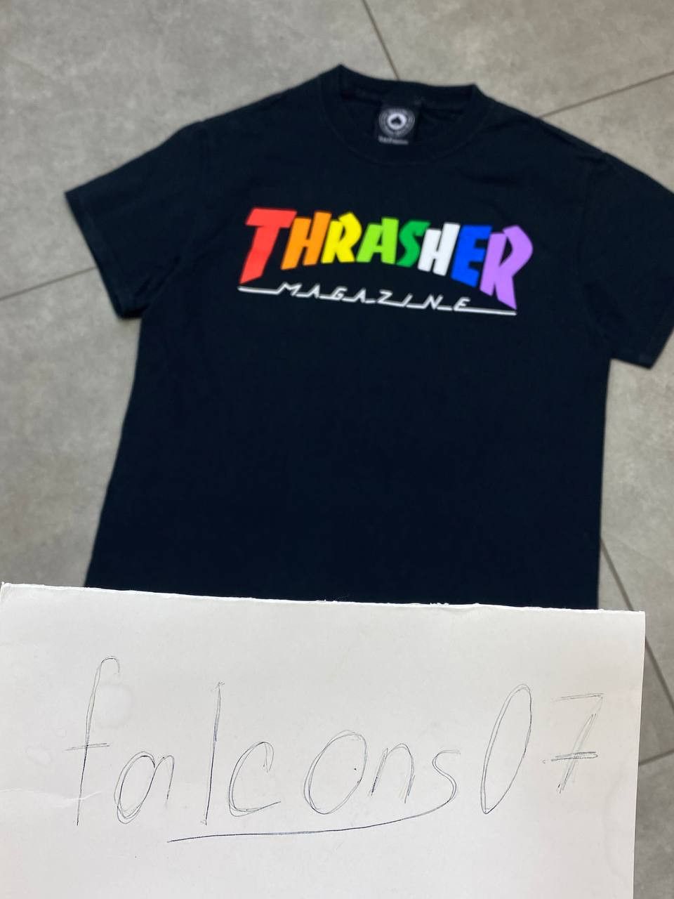 Thrasher Thrasher Magazine Skate or Die Rainbow Logo T-Shirt Size US S / EU 44-46 / 1 - 2 Thumbnail