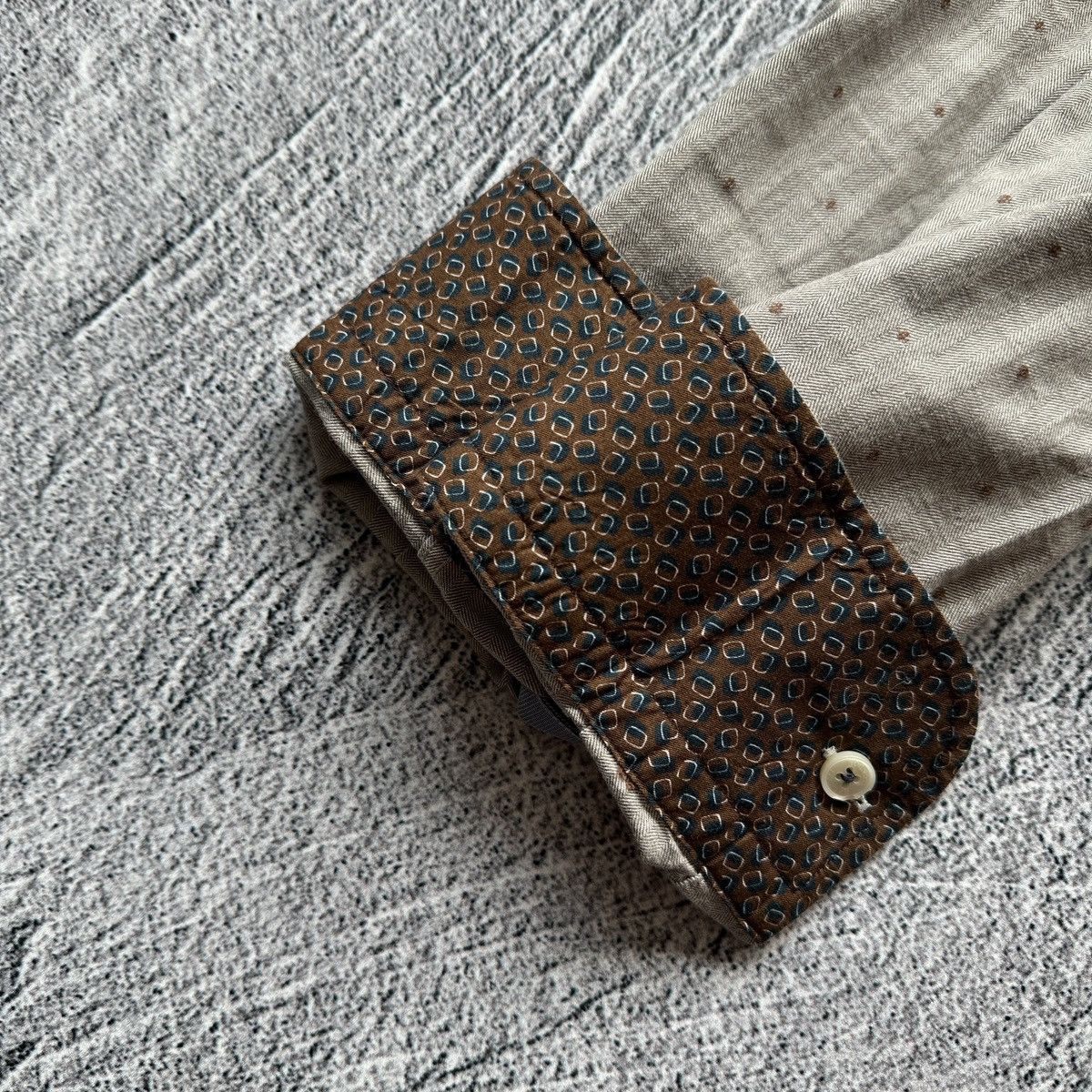 Hackett Men’s Shirts Hackett Button Up Gray Size: M Size US M / EU 48-50 / 2 - 7 Thumbnail