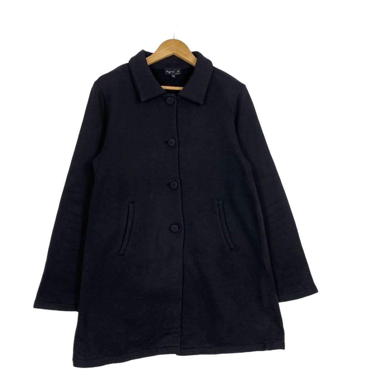 Japanese Brand × agnes b. Agnes B wool trenchcoat women Size M / US 6-8 / IT 42-44 - 3 Thumbnail