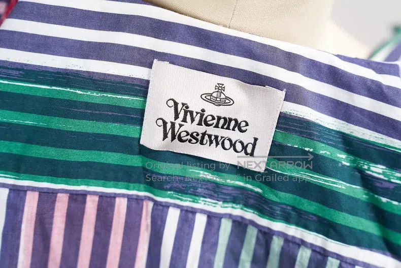 Vivienne Westwood Vivienne Westwood Drunkard Striped Shirt Size M / US 6-8 / IT 42-44 - 7 Thumbnail