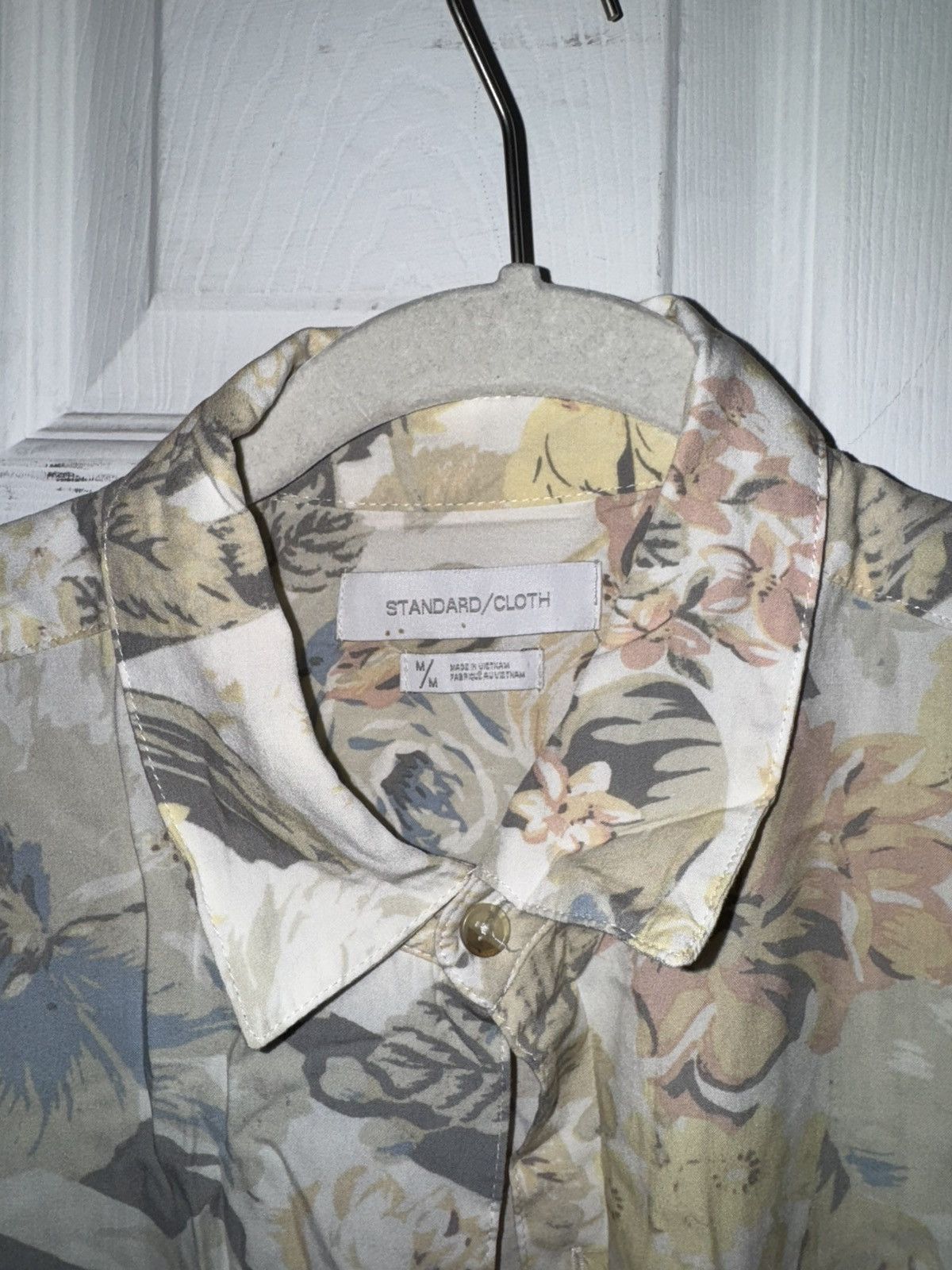 Standard Cloth Beige Hawaiian shirt Size US M / EU 48-50 / 2 - 2 Thumbnail