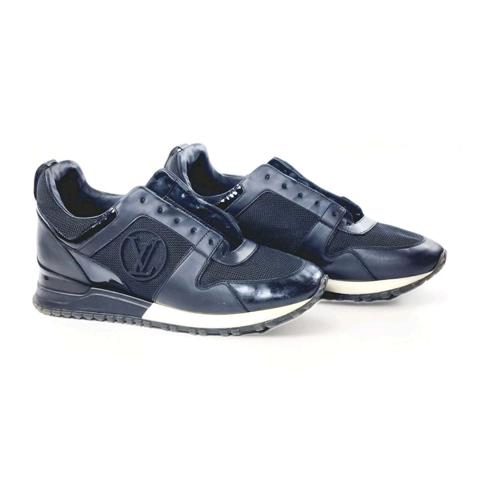 Louis Vuitton Louis Vuitton Women's Run Away Sneaker Leather USWomen’s 8.5 Size US 8.5 / IT 38.5 - 3 Thumbnail