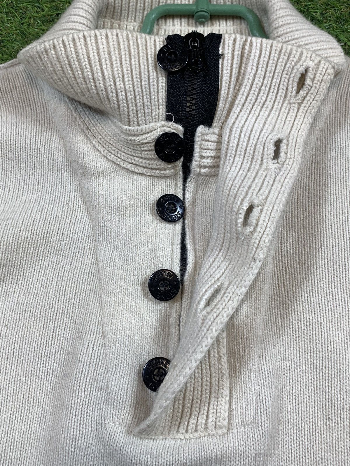 Stone Island Vintage Stone Island 1/4 sweater AW’2010 wool size M Size US M / EU 48-50 / 2 - 4 Thumbnail