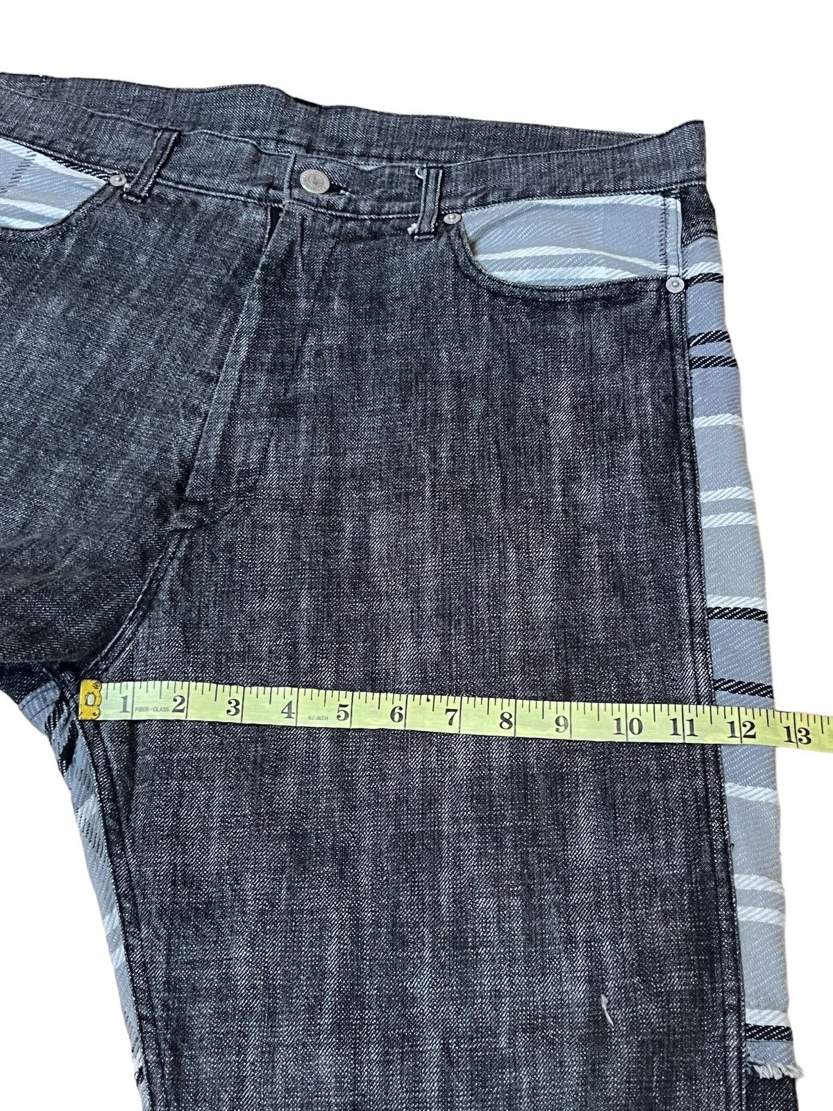 Garment Reproduction of Workers JAPANESE DENIM COMMUNITY GARMENT WORKS PATCHWORK JEANS Size US 36 / EU 52 - 13 Thumbnail