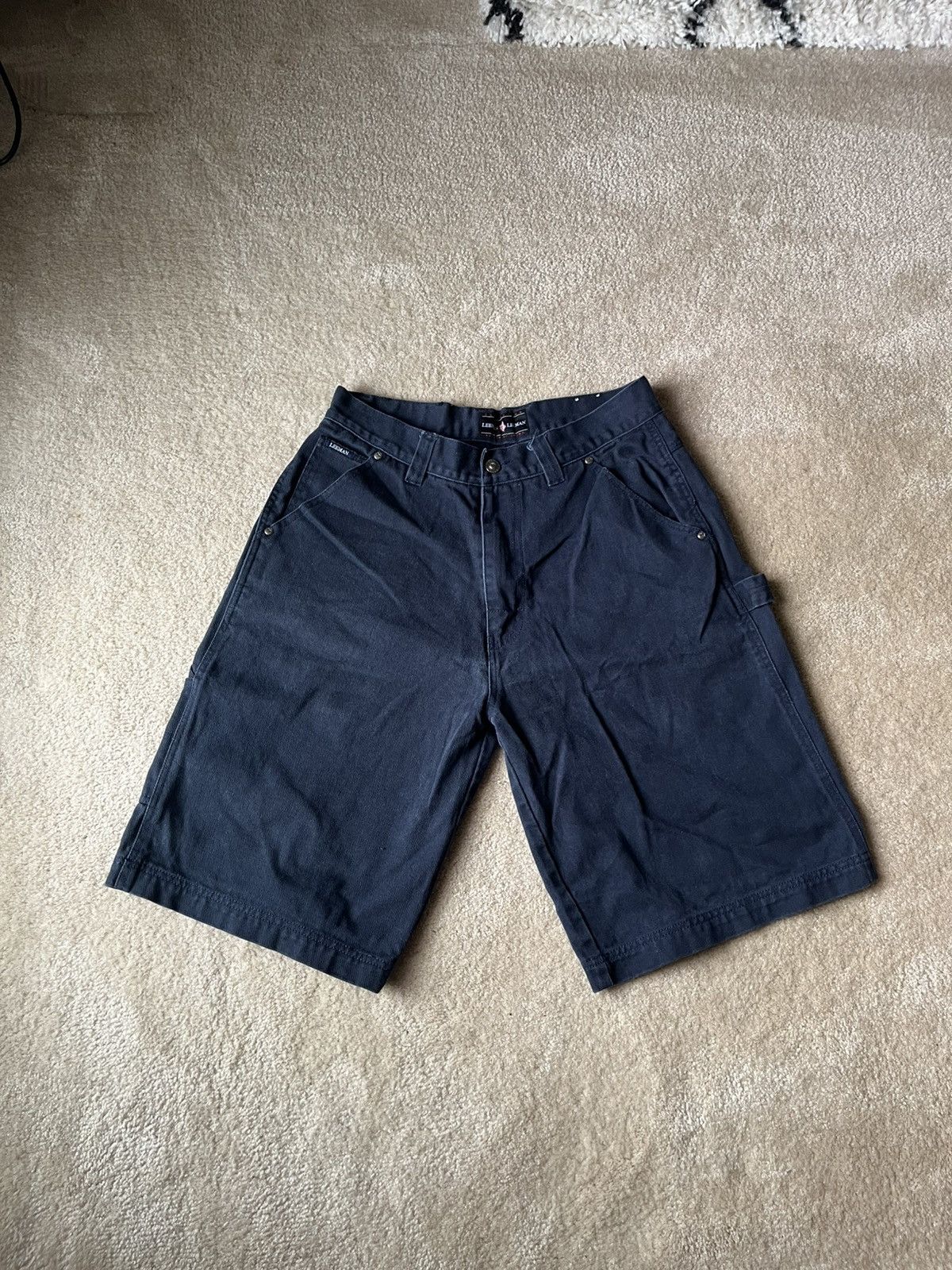 Louis Leeman × Vintage Vintage Y2K Leeman shorts Size US 34 / EU 50 - 1 Thumbnail