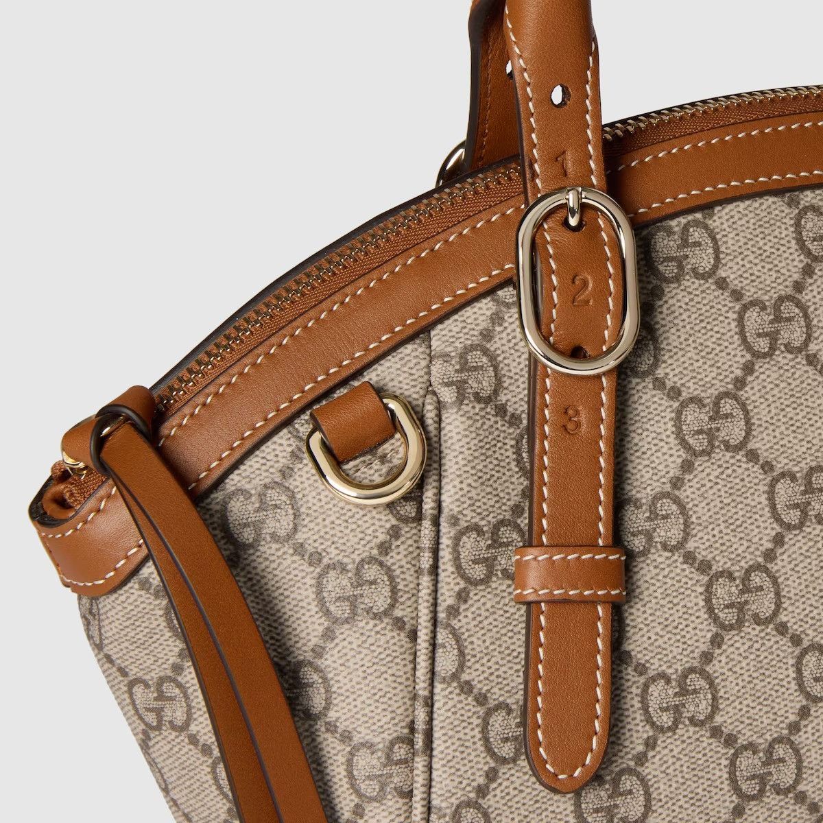 Gucci o1in1g0926 Size: OS / GG Emblem Small Top Handle Bag Size ONE SIZE - 6 Thumbnail