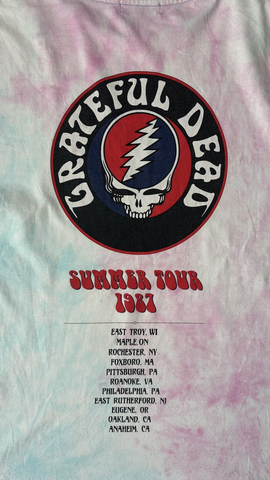 Band Tees VINTAGE GRATFFUL DEAD TYE DYE TEE Size US L / EU 52-54 / 3 - 7 Thumbnail