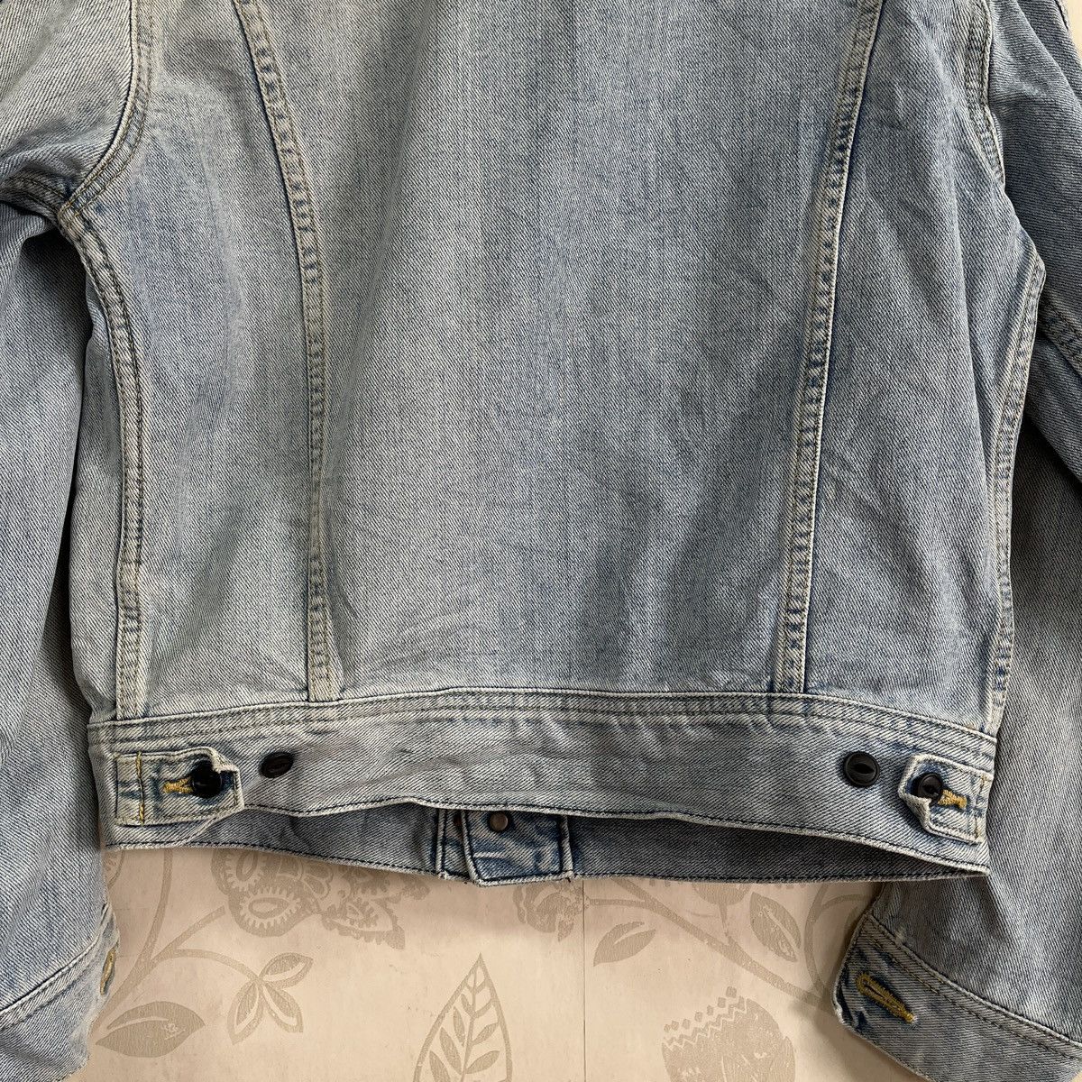 Lee Vintage 1980s Lee Storm Left Hand Denim Trucker Jacket 🇯🇵 Size US M / EU 48-50 / 2 - 13 Thumbnail