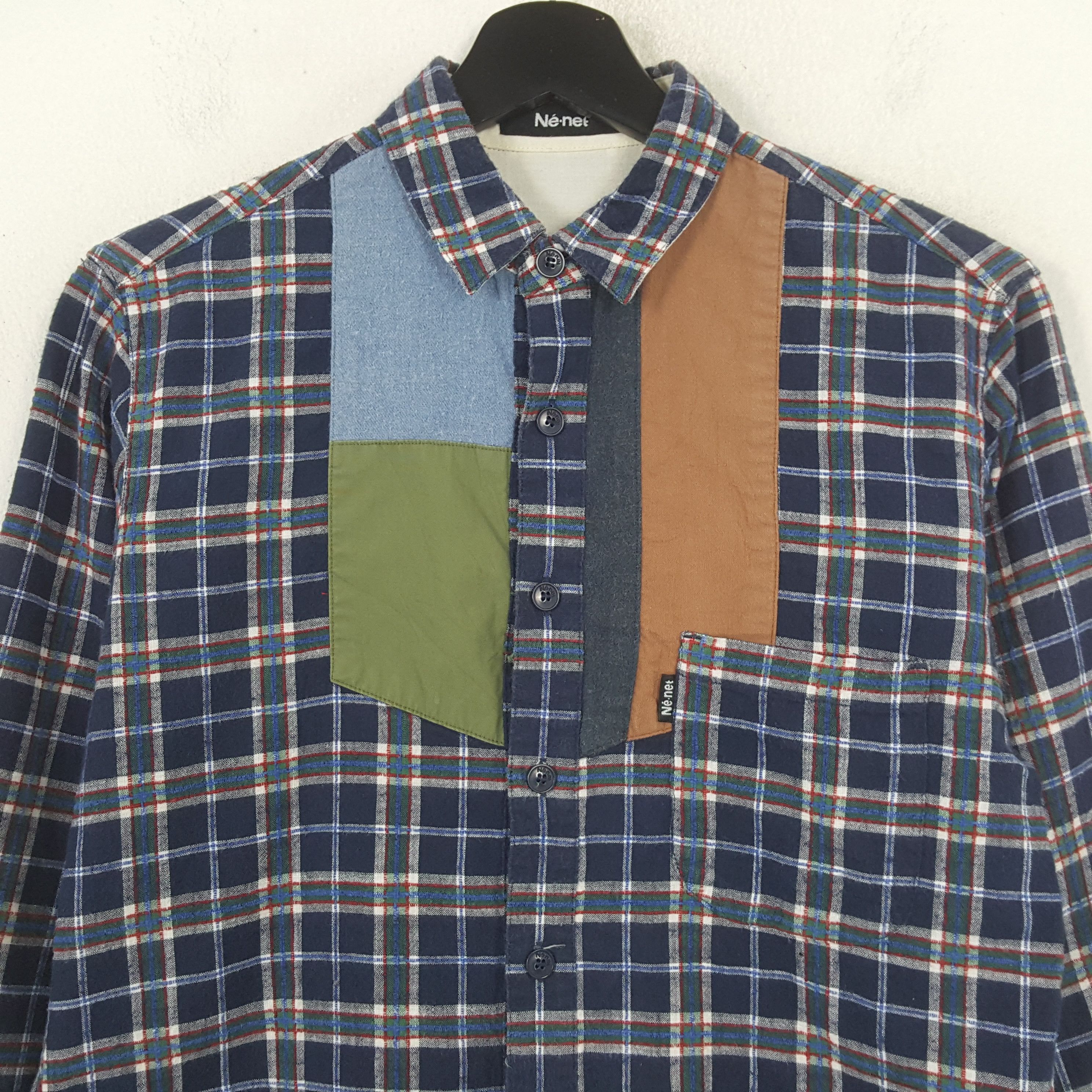 Ne-Net Ne-Net by ISSEY MIYAKE Rare Design Shirt RR8 Size US M / EU 48-50 / 2 - 2 Thumbnail