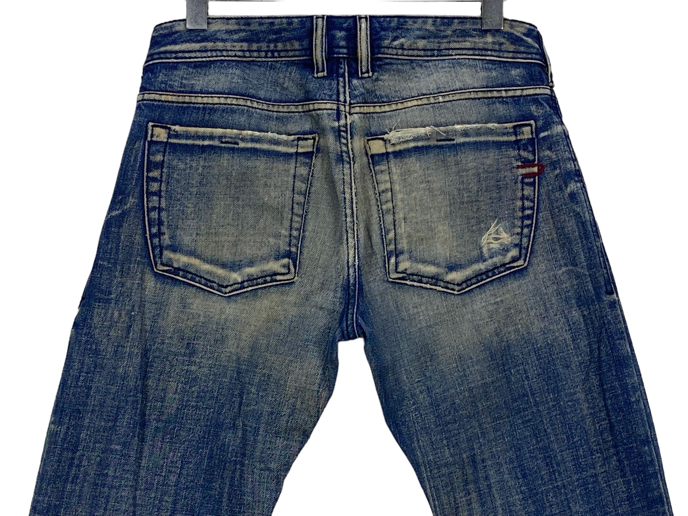 Diesel Diesel Distressed Jeans Faded Bootcut Jeans Size US 29 - 5 Thumbnail