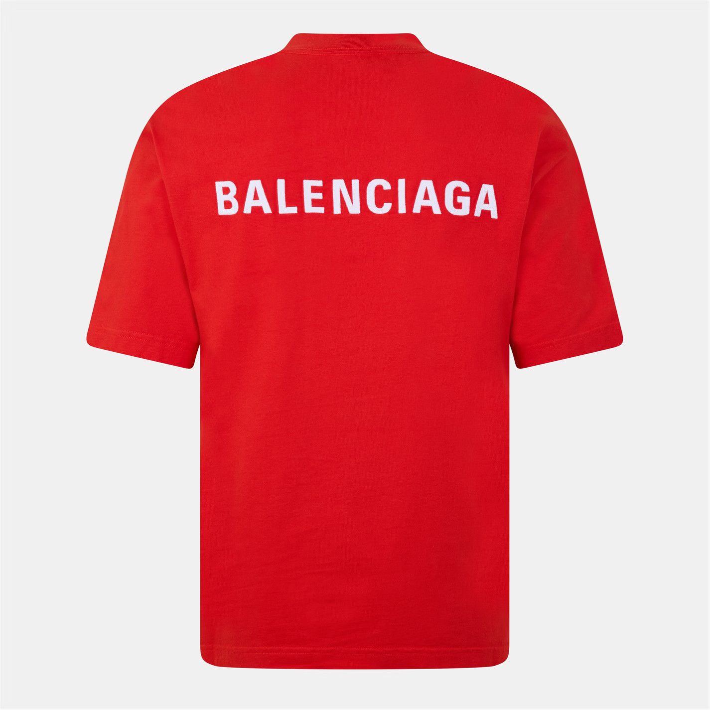 Balenciaga o1g2r1mq0226 T-Shirt In Red Size US XXL / EU 58 / 5 - 2 Thumbnail