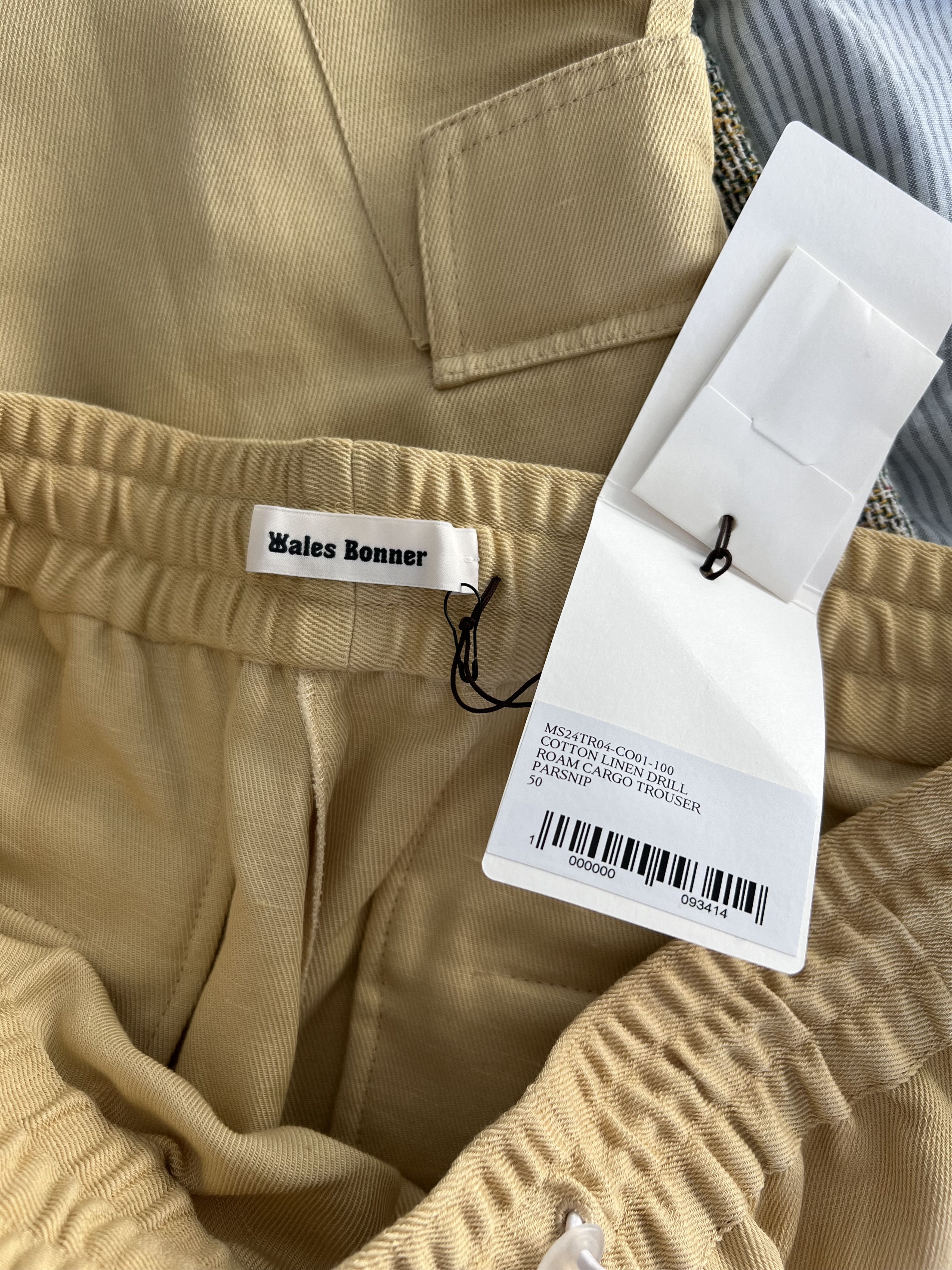 Wales Bonner Wales Bonner Roam Cargo Pants in Parsnip Yellow Size US 34 / EU 50 - 7 Thumbnail