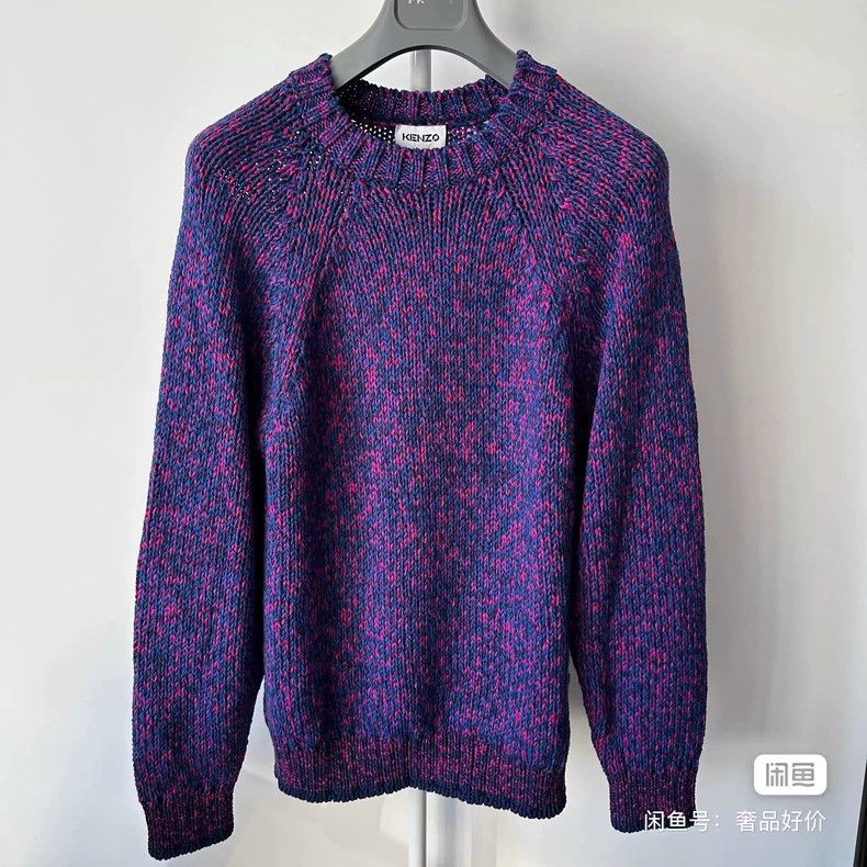 Kenzo KENZO Round collar sweater Size US M / EU 48-50 / 2 - 1 Thumbnail