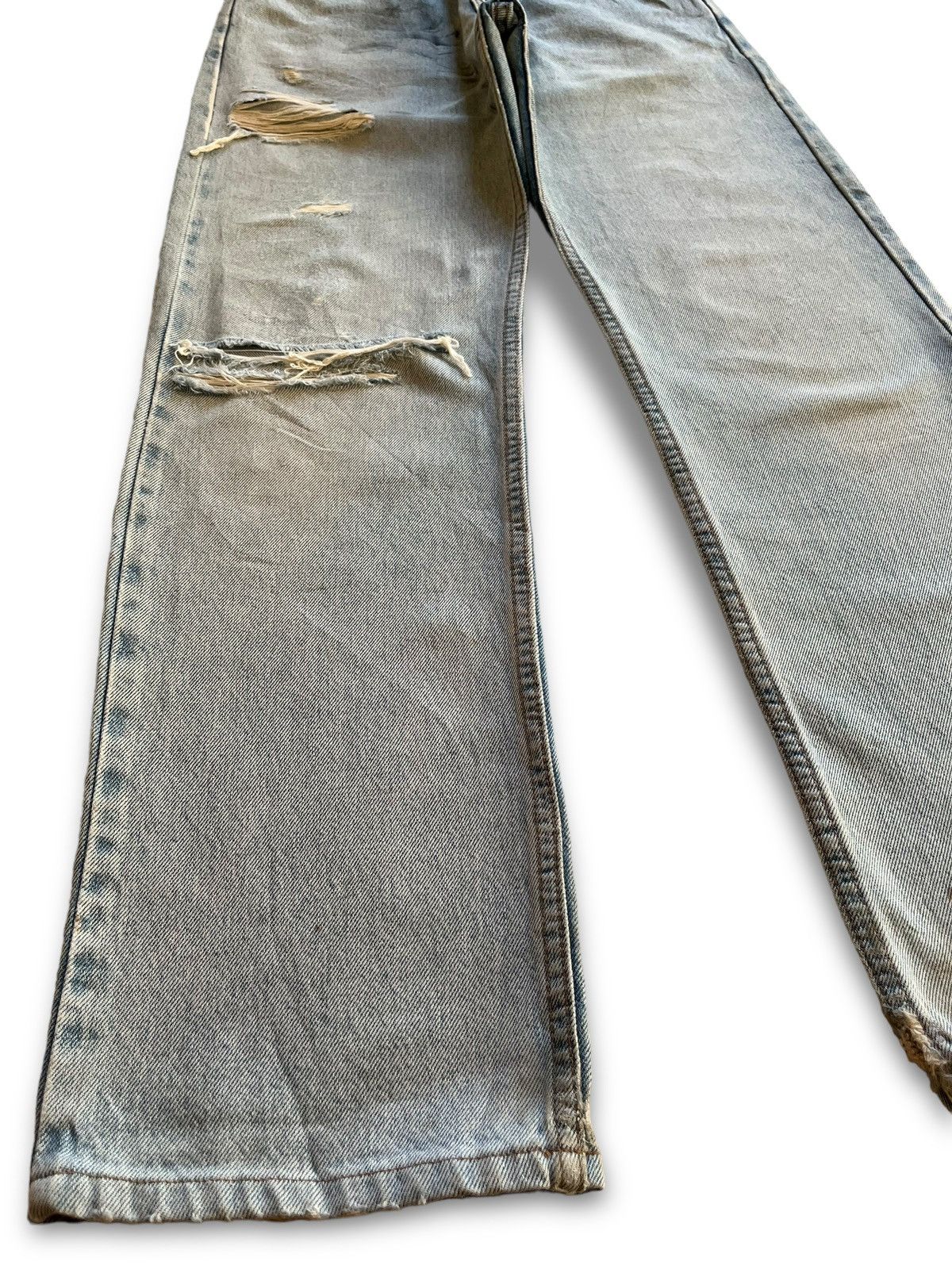 Levi's × Levi's Vintage Clothing Vintage 80s Levis 607 Orange Tab Distressed Loose Jeans Size US 28 / EU 44 - 6 Thumbnail