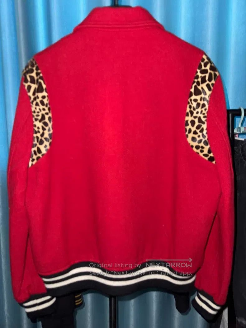 Saint Laurent Paris Saint Laurent Paris Red Leopard Print Horsehair Baseball J Size US M / EU 48-50 / 2 - 6 Thumbnail