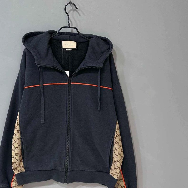 Gucci Gucci New old-fashioned stitching zipper jacket Size US M / EU 48-50 / 2 - 2 Thumbnail
