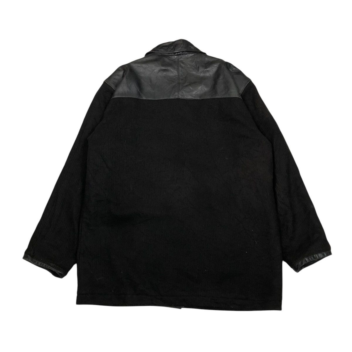 Japanese Brand 🔥VINTAGE BIKER LEATHER JACKET GO & GODON ISSEY MIYAKE Size US M / EU 48-50 / 2 - 2 Thumbnail