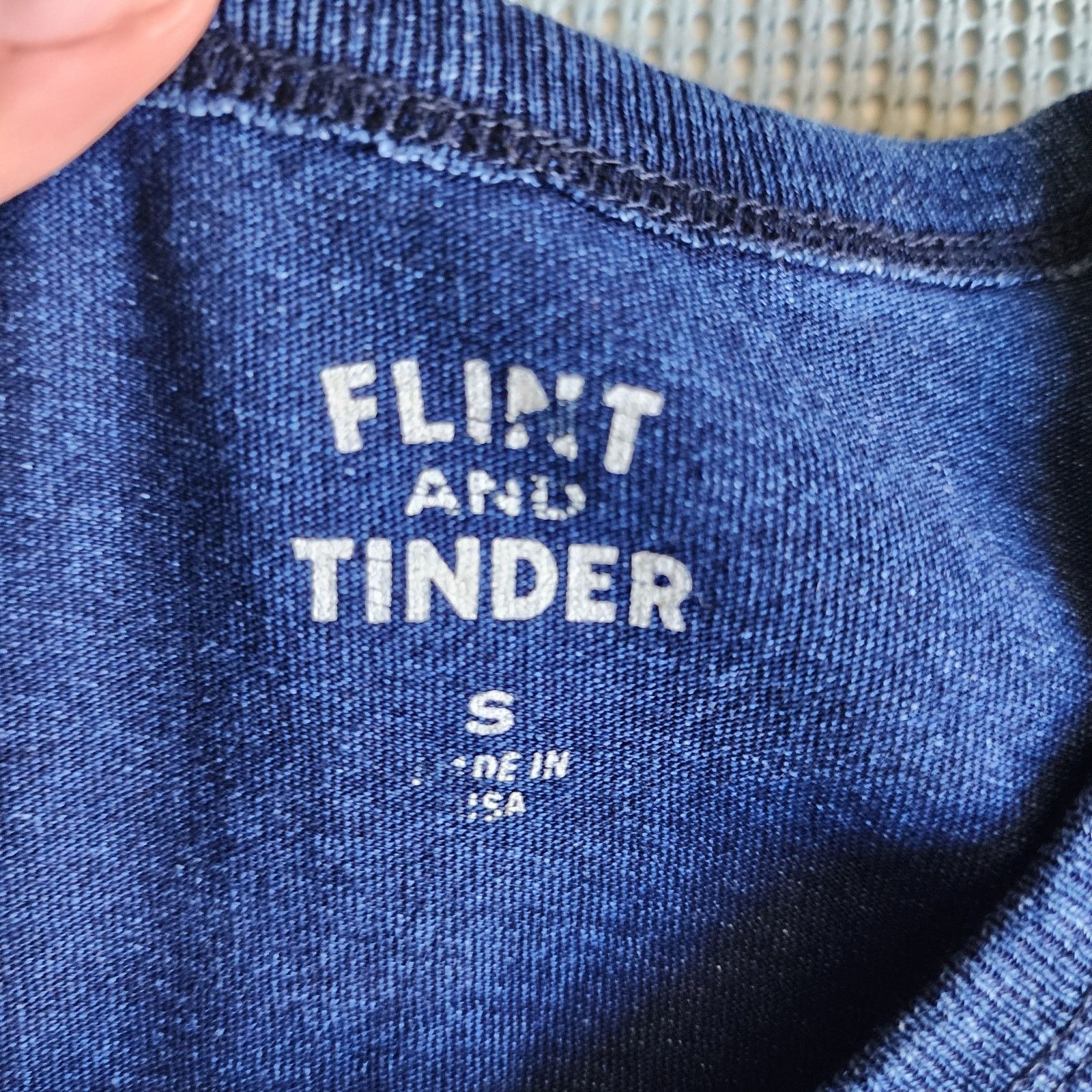 Flint And Tinder Flint and Tinder Small Blue Men's Tee Size US S / EU 44-46 / 1 - 8 Thumbnail