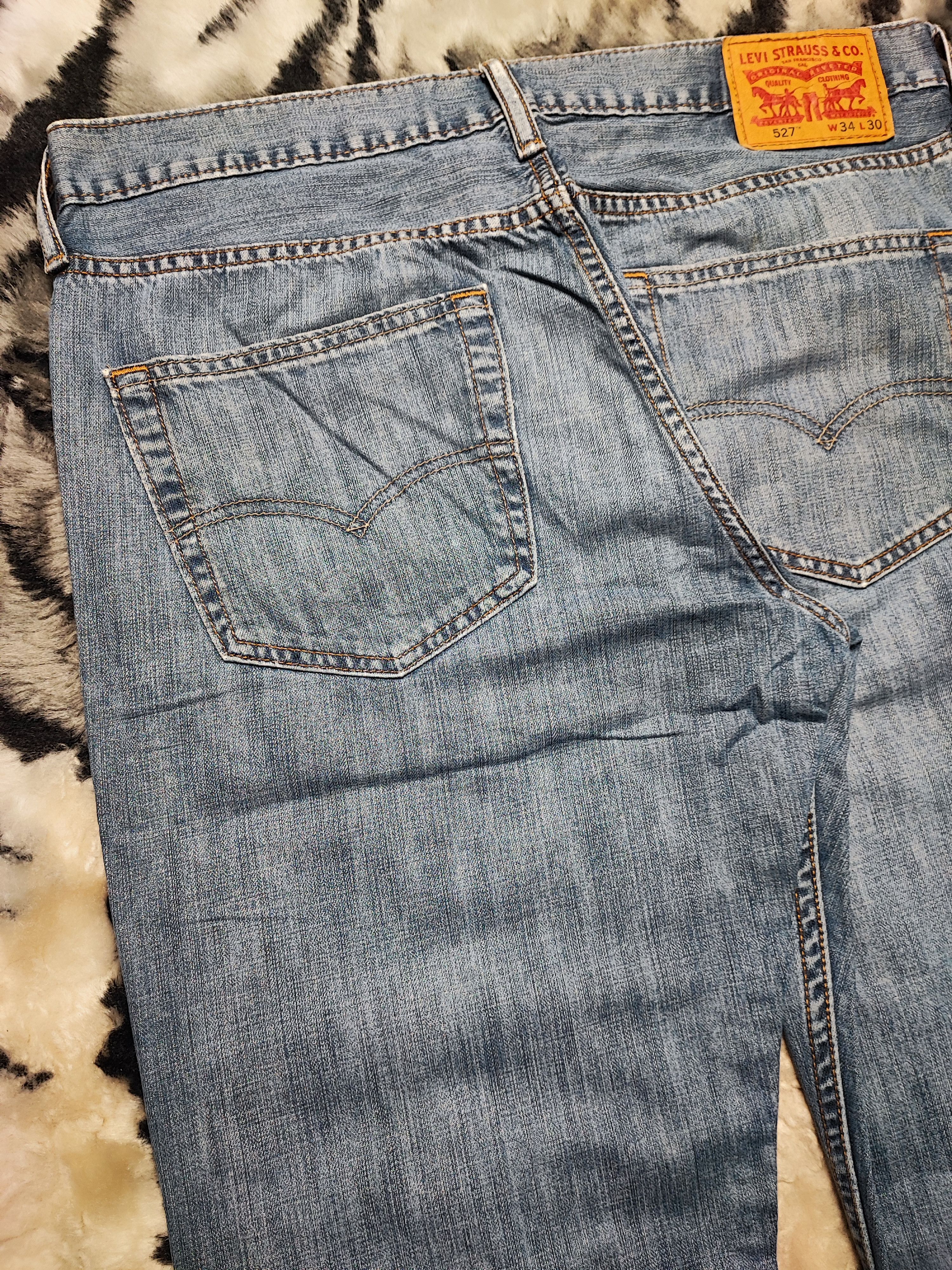 Levi's Levi's 527 Slim Bootcut Y2K Trashed Archive Flare W34X30 Size US 34 / EU 50 - 12 Thumbnail