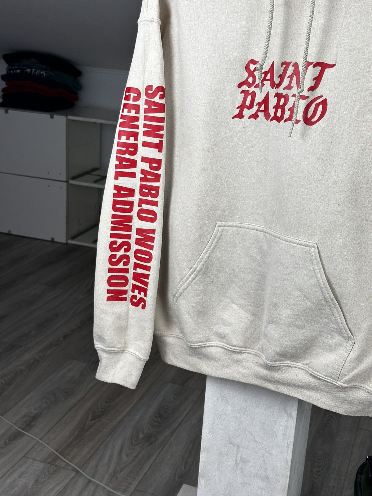 Gildan Saint Pablo Admissions Hoodie Rap Band Kanye West Size US M / EU 48-50 / 2 - 4 Thumbnail