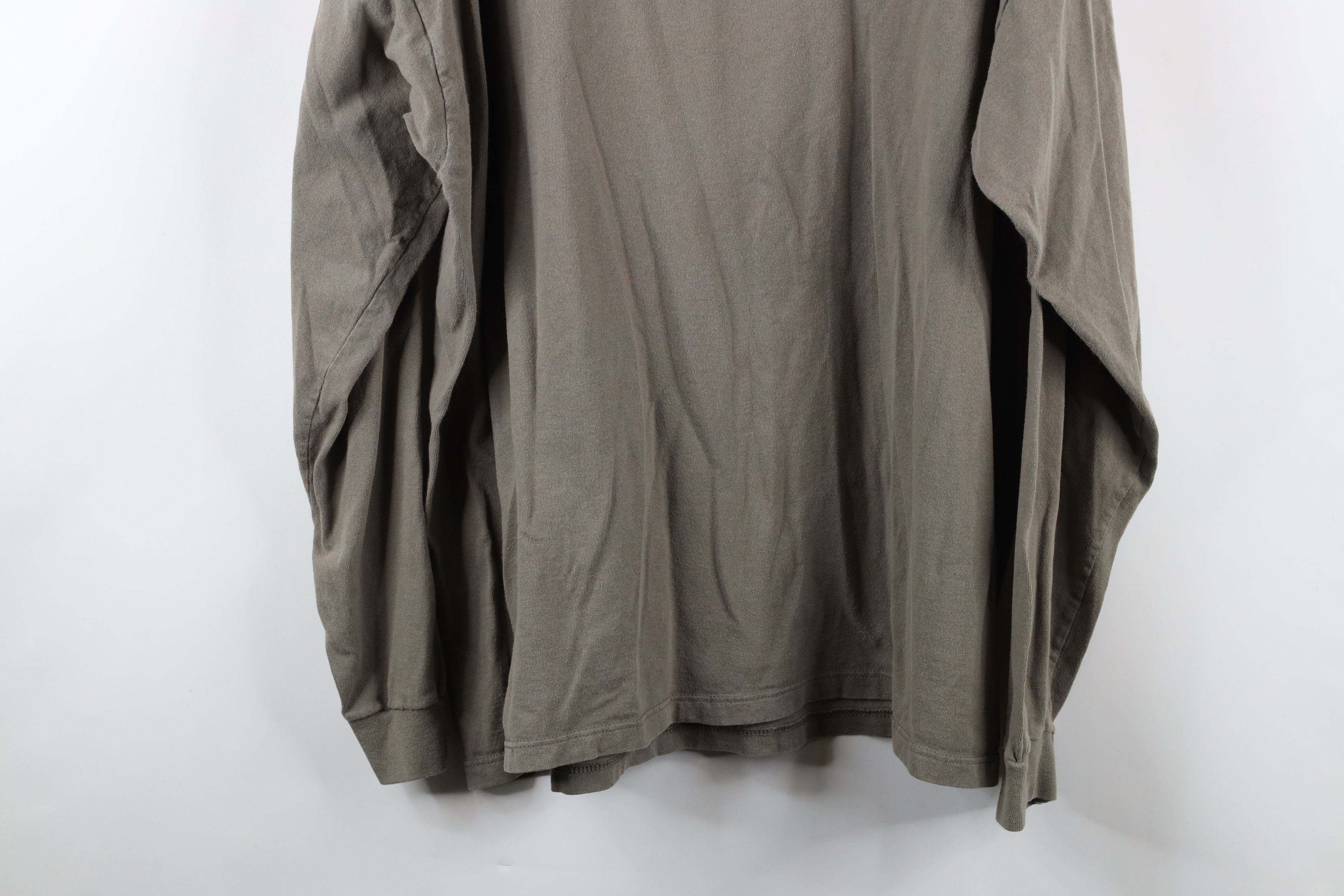 Nike × Vintage Vintage 90s Nike Athletics Center Swoosh Long Sleeve T-Shirt Size US XXL / EU 58 / 5 - 14 Thumbnail