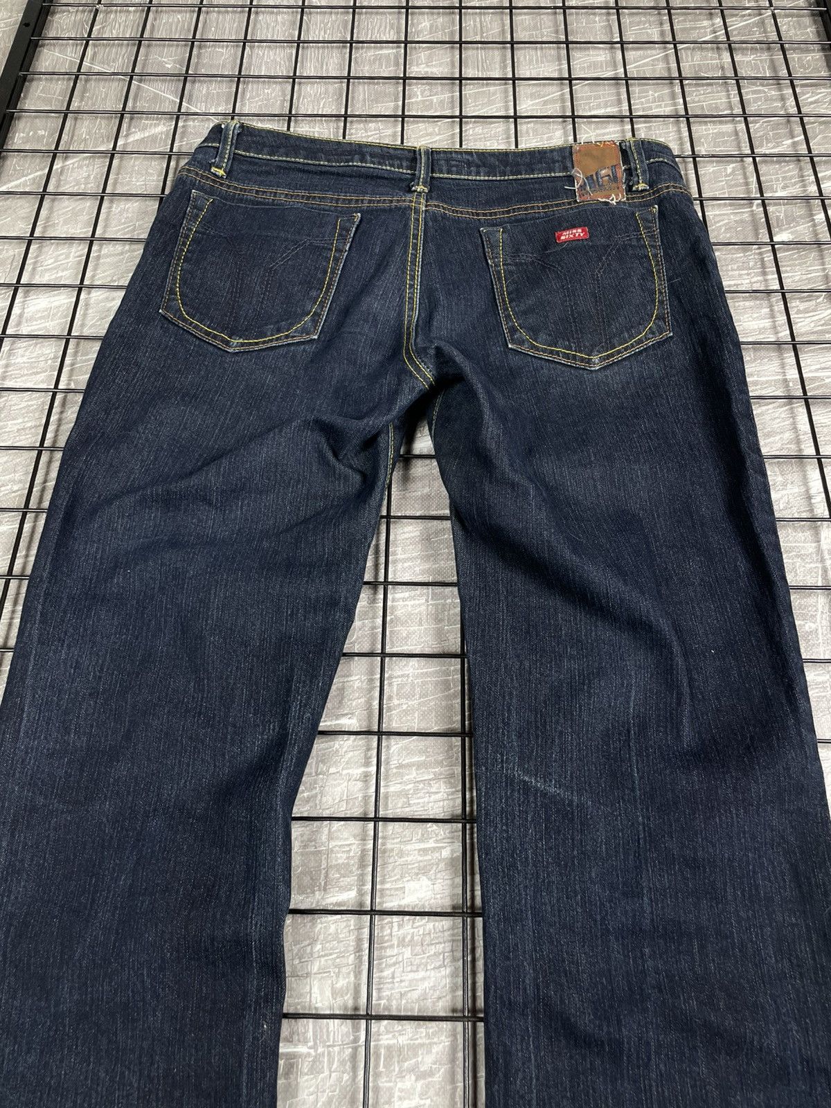 Miss Sixty Miss Sixty Y2K Flared Low Rise Jeans Retro 2000s Boho Style Size 30" / US 8 / IT 44 - 4 Thumbnail