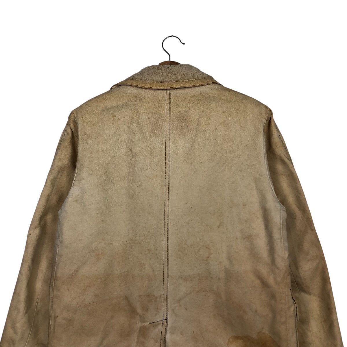 Vintage 📌Vintage Chore Work Jacket Blanket Campbell Made in Usa Size US M / EU 48-50 / 2 - 11 Thumbnail