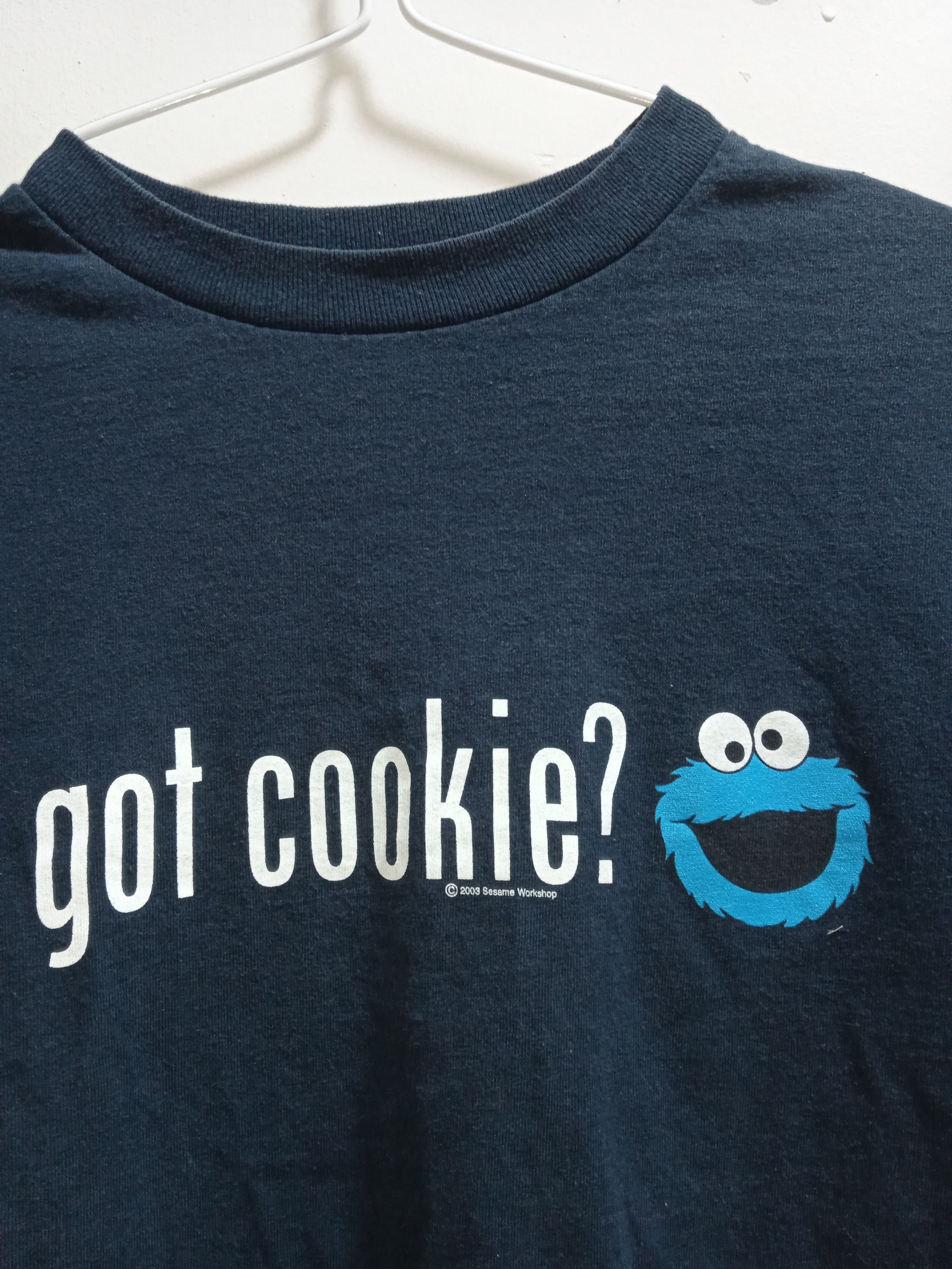 Vintage Vintage 00s Sesame Street Cookie Monster T Shirt Size US S / EU 44-46 / 1 - 2 Thumbnail
