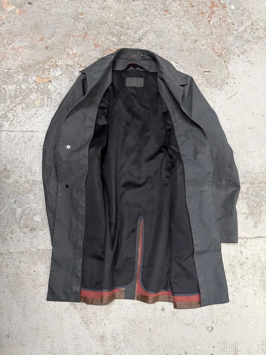 Prada 2000s Prada Black Imperial Premium Light Long Trench Jacket Size US M / EU 48-50 / 2 - 7 Thumbnail