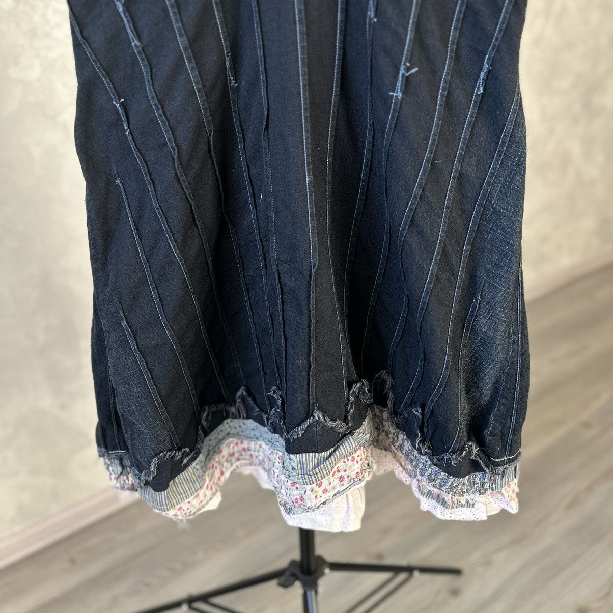 Marithe + Francois Girbaud Marithe Francois Girbaud Avabtgarde Denim Y2K Dress Size M / US 6-8 / IT 42-44 - 11 Thumbnail