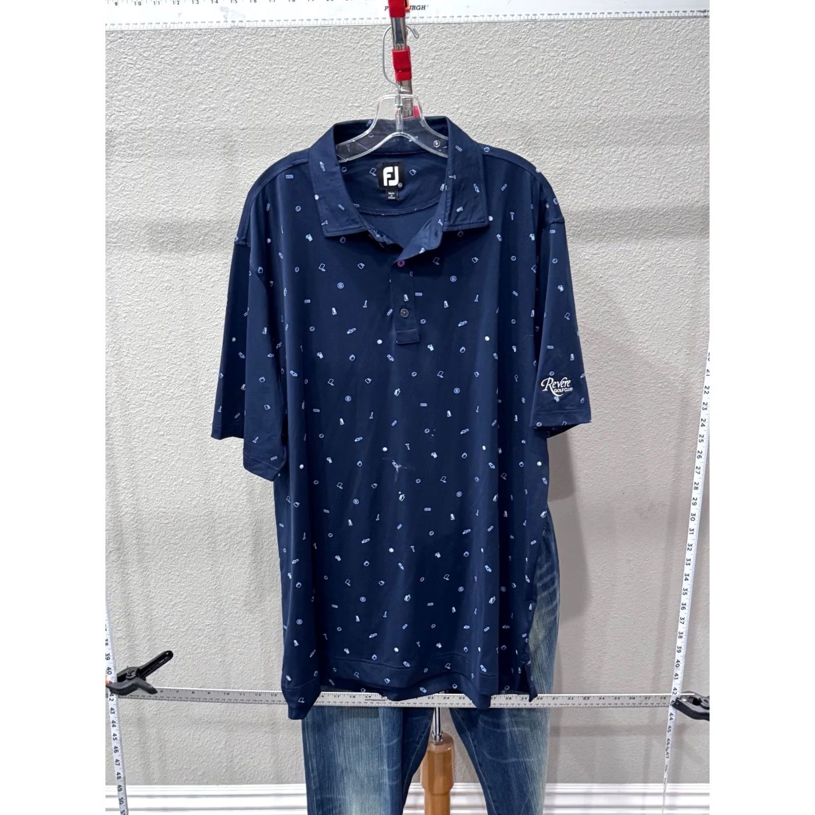 Footjoy Footjoy POLO SHIRT XL Men Multicolor Artwork Revere Golf Club Footjoy Polo Shirt XL Mens Multicolor Artwork Revere Golf Club Size US XL / EU 56 / 4 - 3 Thumbnail