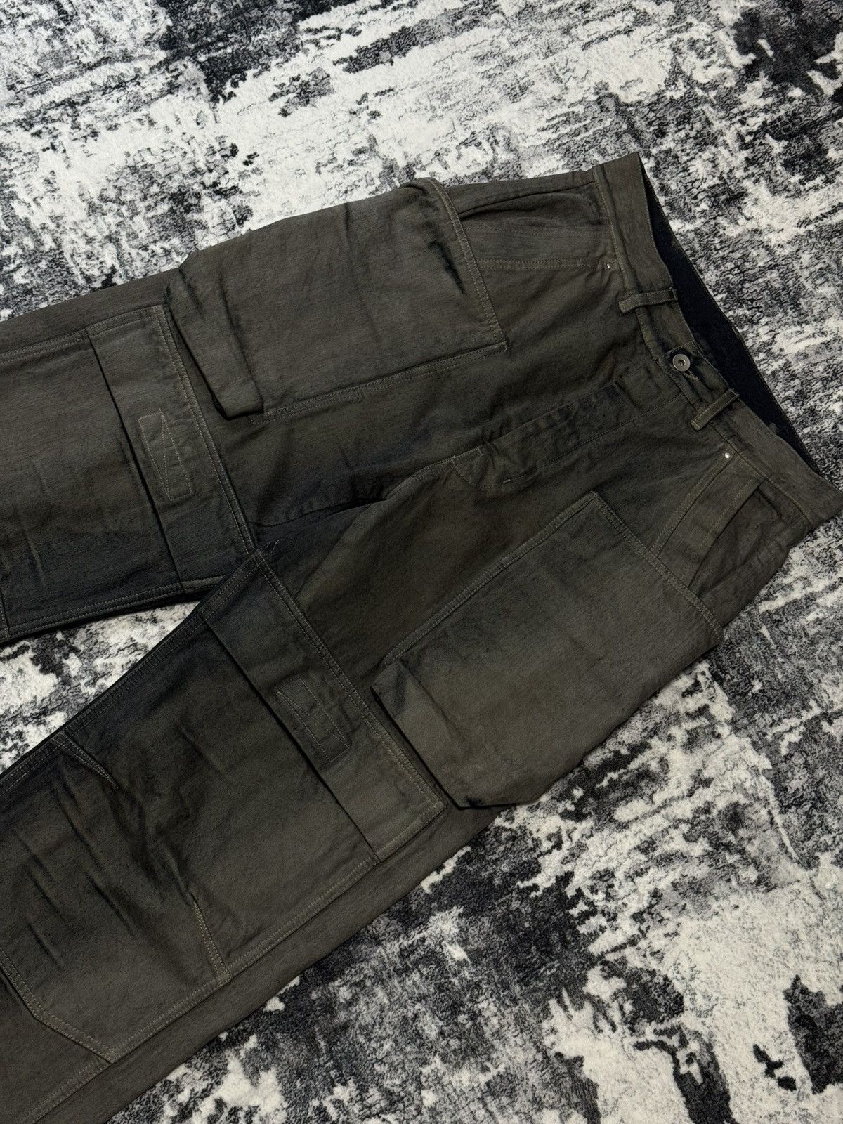 Rick Owens Rick Owens Stefan Cargo Dark Dust 29 Size US 29 - 4 Thumbnail