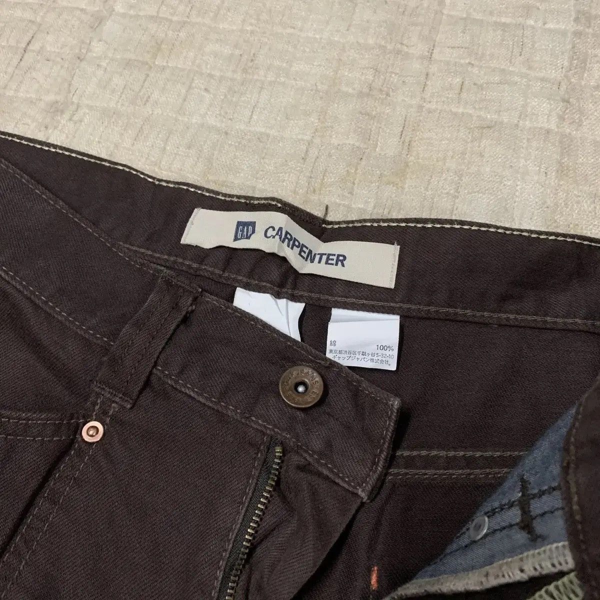 If Six Was Nine W32 L33 STEALS💥Japanese Carpenter DoubleKnee GAP Cargo Pants Size US 32 / EU 48 - 7 Thumbnail