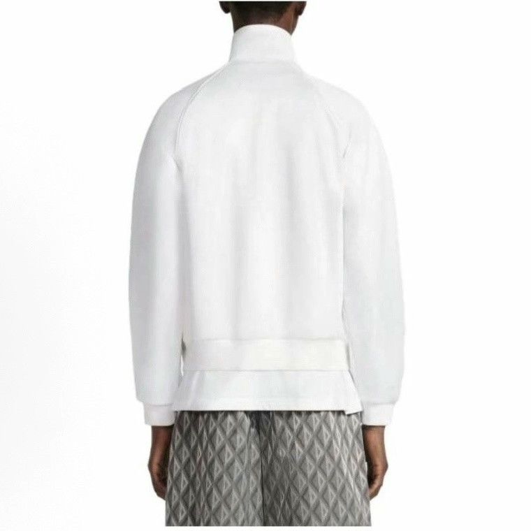 Dior Dior White CD Logo Zip Jacket Size US L / EU 52-54 / 3 - 9 Thumbnail