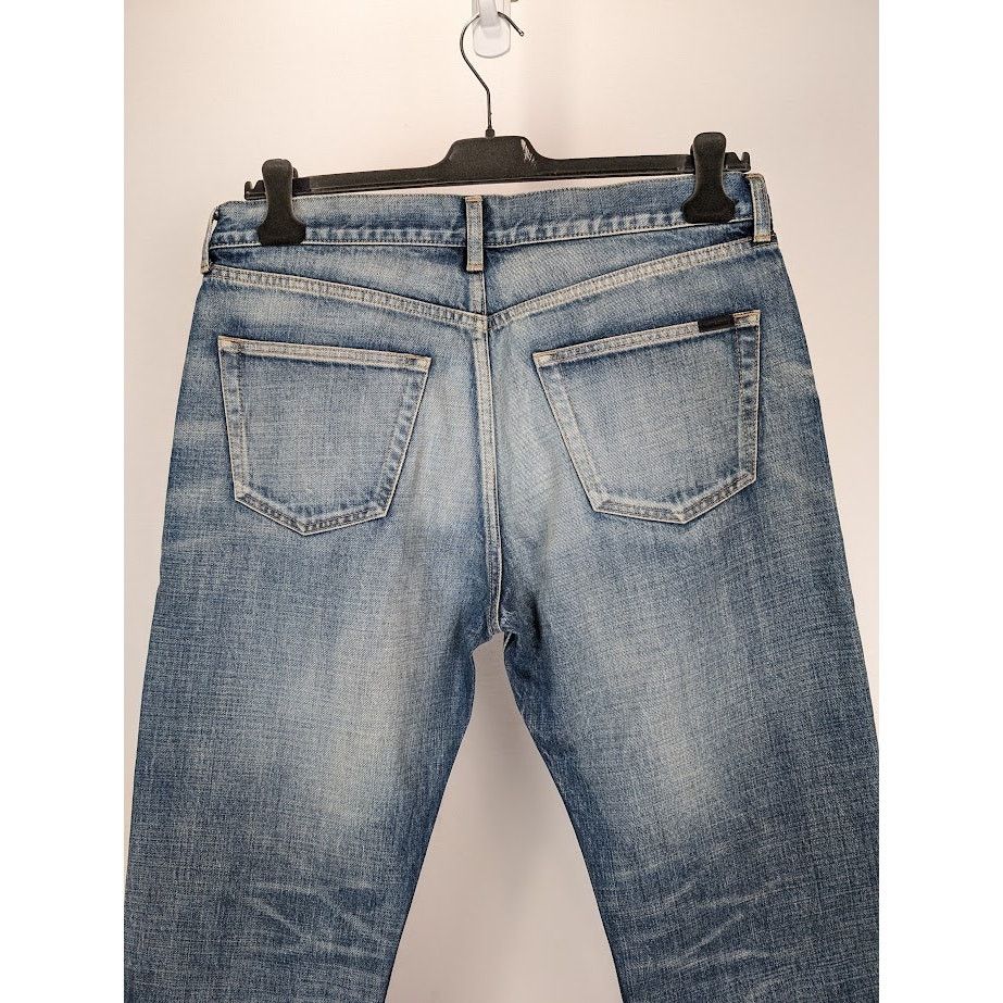 Saint Laurent Paris o1rshd1 Denim Jeans in Blue Size US 33 - 12 Thumbnail