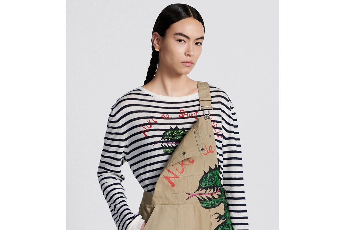 Dior o1bcso1str0225 Short Overalls in Beige Size M / US 6-8 / IT 42-44 - 7 Thumbnail