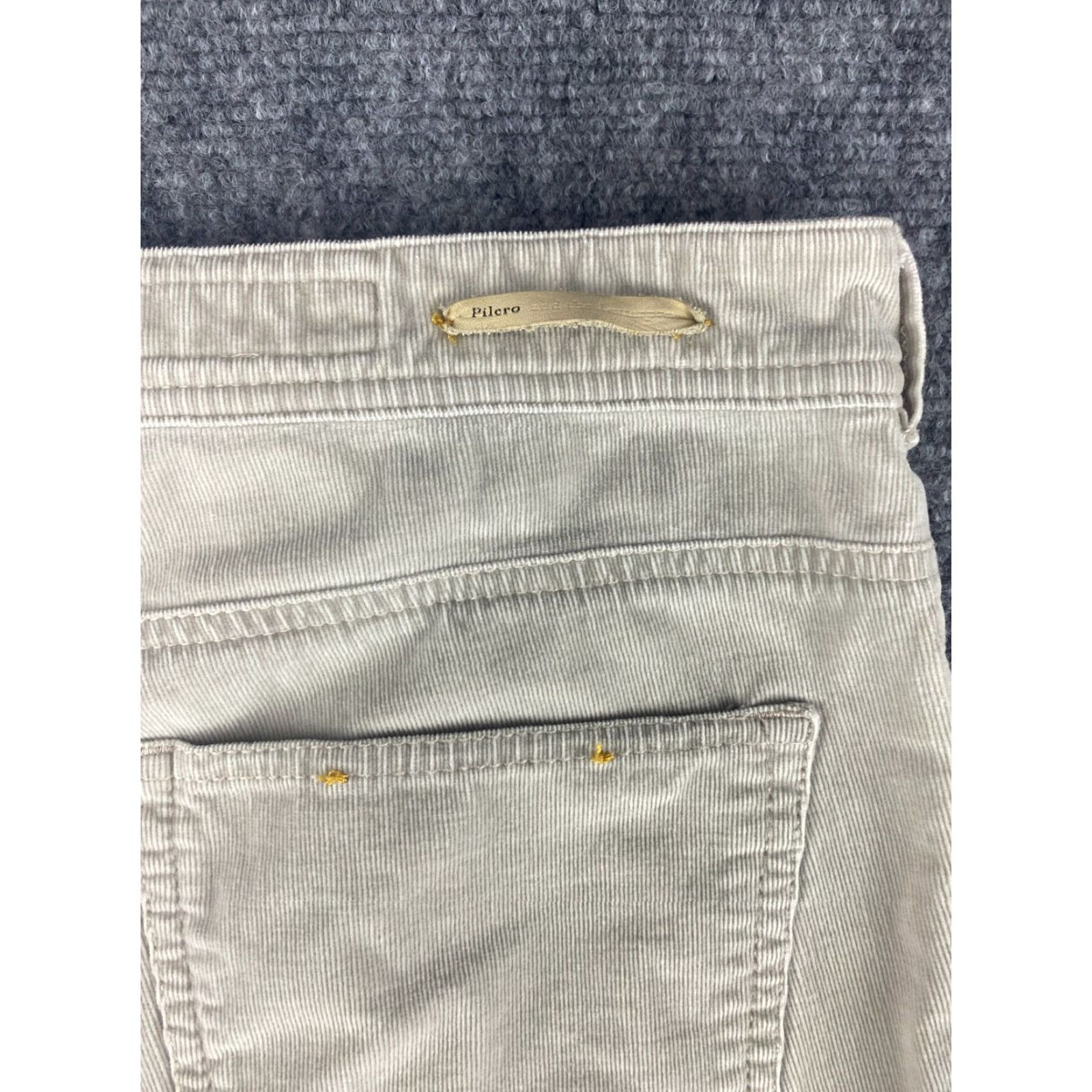 Vintage Pilcro Jeans Womens 30 Gray Stretch Denim Corduroy Modern Logo 5-Pocket Skinny Regular Distressed Vintage No Logo? Size 30" / US 8 / IT 44 - 6 Thumbnail