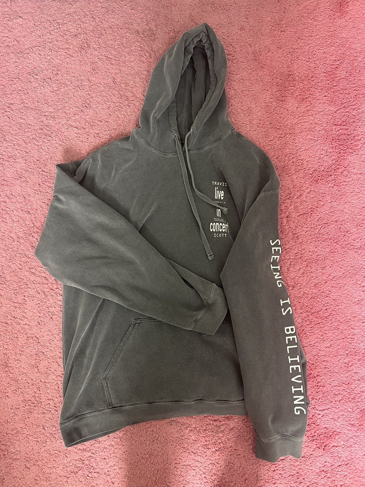 Rolling Loud × Travis Scott Travis Scott X Rolling Loud 2017 Grey Hoodie Size US XXL / EU 58 / 5 - 2 Thumbnail