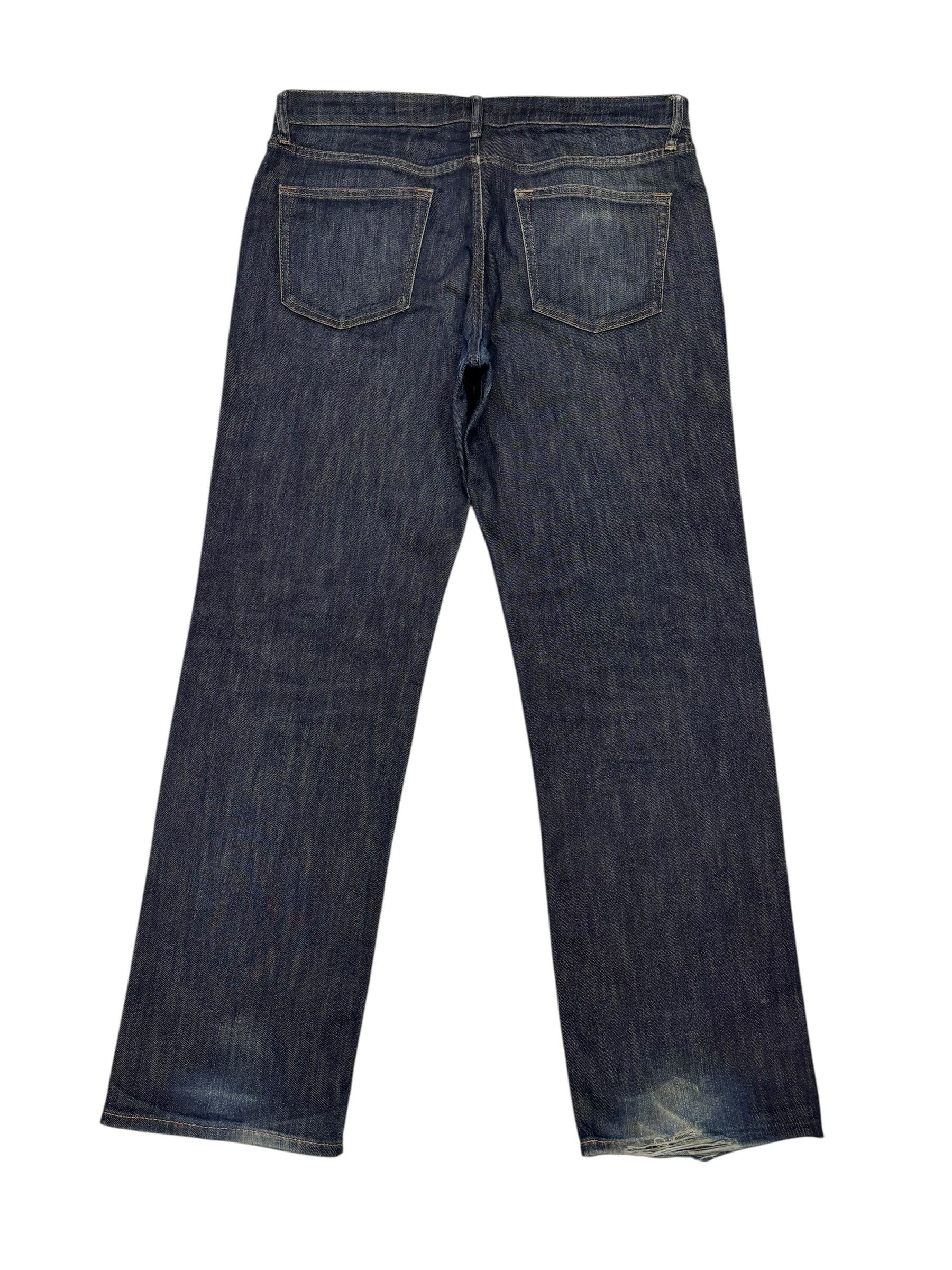 Undercover × Uniqlo Vintage Uniqlo Relax Comfort Loose Denim Jeans Size US 36 / EU 52 - 4 Thumbnail