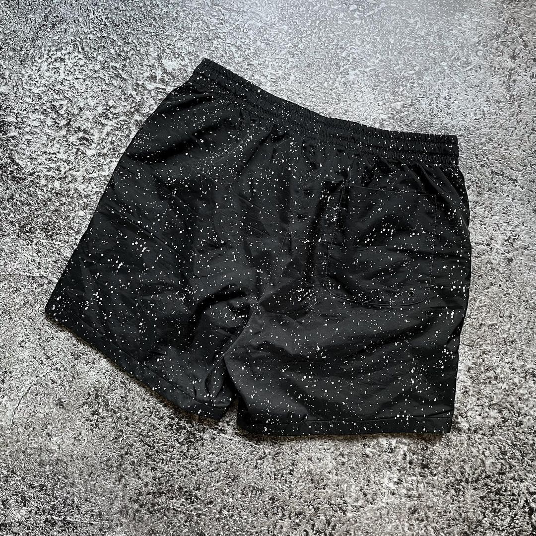 Nike Nike Nylon Paint Ball Black Shorts. Size US 32 / EU 48 - 6 Thumbnail