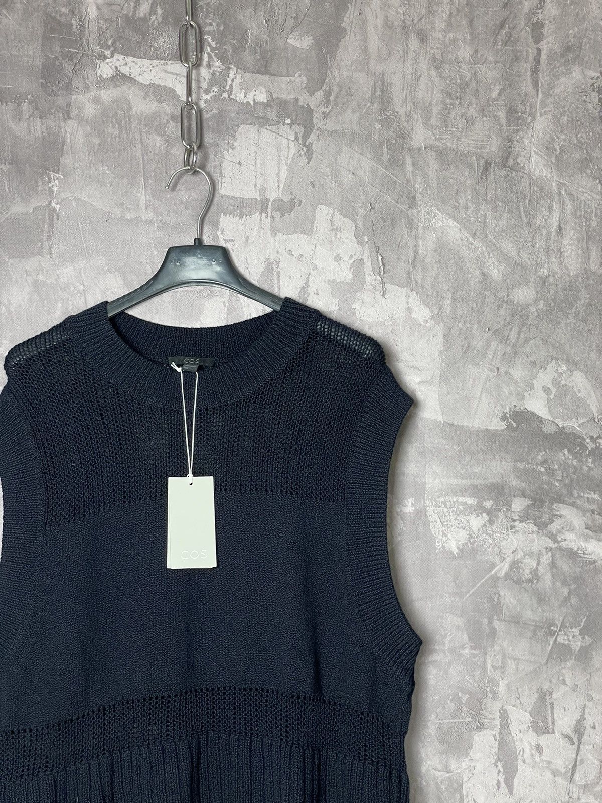 Cos COS Knitted Sweater Vest New With Tags Size L / US 10 / IT 46 - 3 Thumbnail